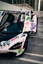 McLaren 720S Alec Monopoly Art Car by 1016 Industries 2019 года